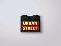 Urban Street Culture Tee - Bottle Green, S