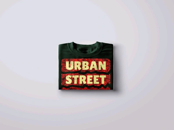 Urban Street Culture Tee - Bottle Green, L