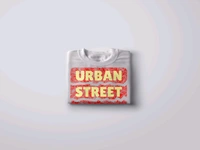 Urban Street Culture Tee - grey, S