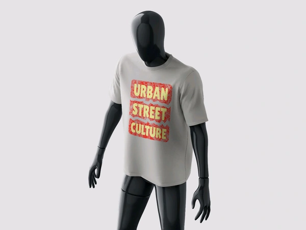 Urban Street Culture Tee - grey, M