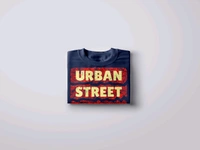 Urban Street Culture Tee - Navy blue, S