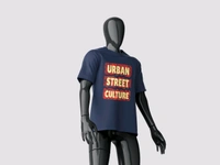 Urban Street Culture Tee - Navy blue, Xxl
