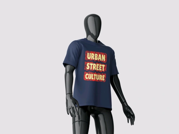 Urban Street Culture Tee - Navy blue, Xxl