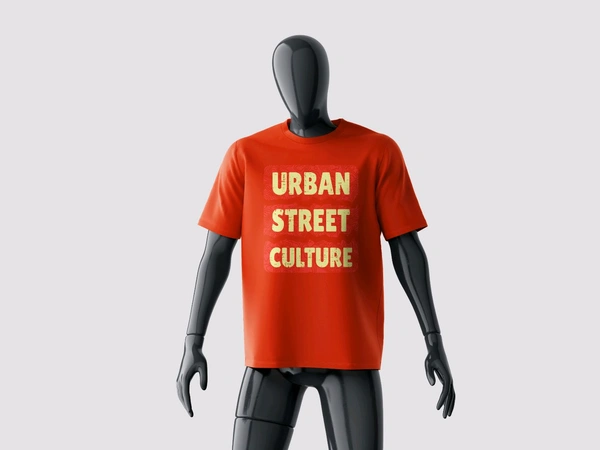 Urban Street Culture Tee - red, M