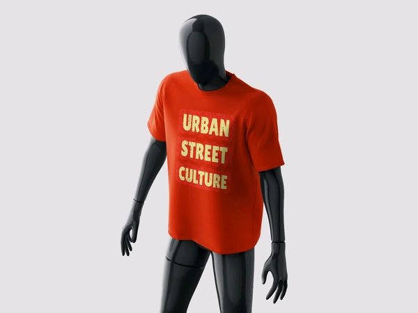 Urban Street Culture Tee - red, M