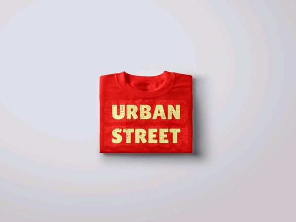 Urban Street Culture Tee - red, M