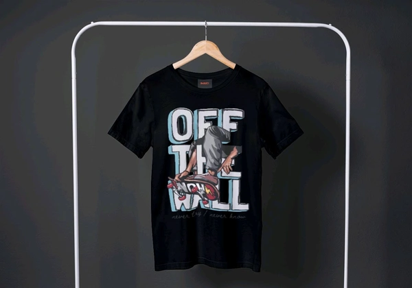 Off The Wheels 🛹 Tee - Black, M