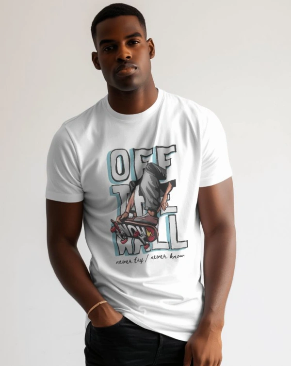 Off The Wheels 🛹 Tee - White, L