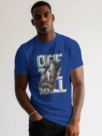 Off The Wheels 🛹 Tee - royal blue, Xl