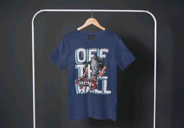 Off The Wheels 🛹 Tee - Navy blue, S
