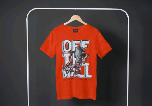 Off The Wheels 🛹 Tee - red, Xl