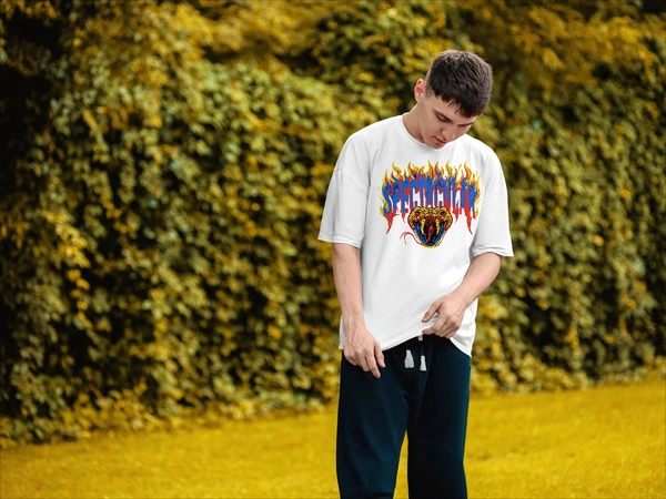Spectacular Venom Tee - White, S