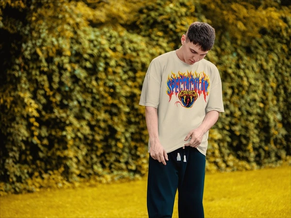 Spectacular Venom Tee - beige, Xxl