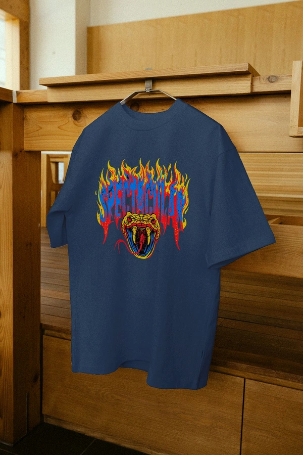 Spectacular Venom Tee - Navy blue, Xxl