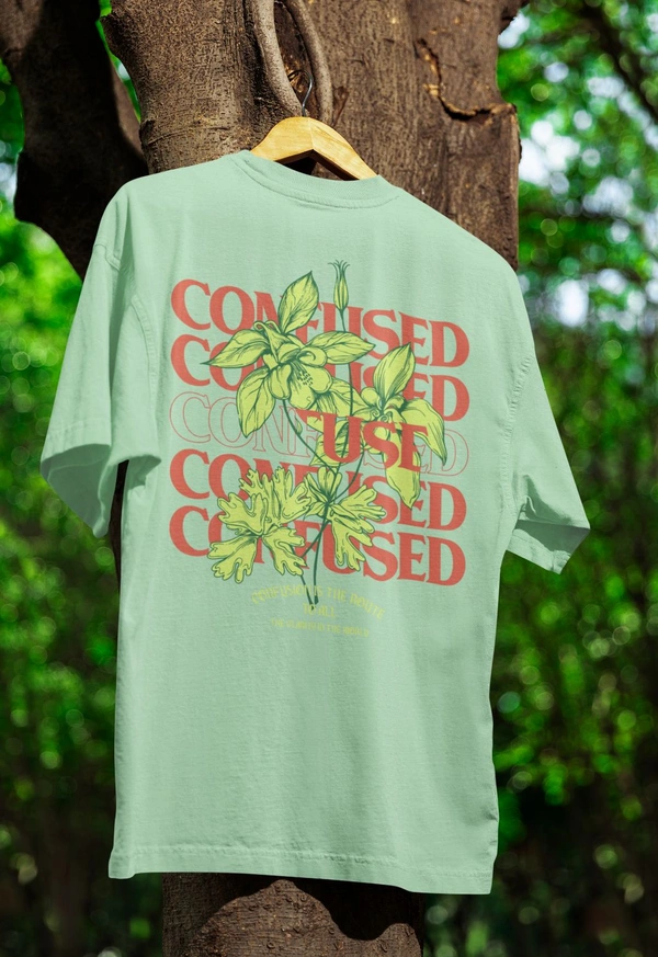Embrace 🌿 Nature's Fashion Confused Tee - green, M