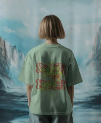 Embrace 🌿 Nature's Fashion Confused Tee - green, Xl