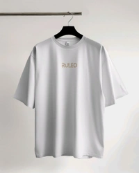 Majestic Warrior Oversized Tee - White, L