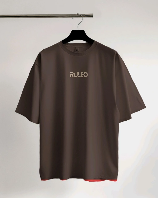 Majestic Warrior Oversized Tee - brown, Xl