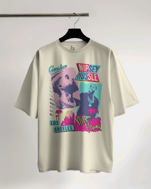 "West Coast Legacy Tee – Honoring a Legend" - off white, XXL
