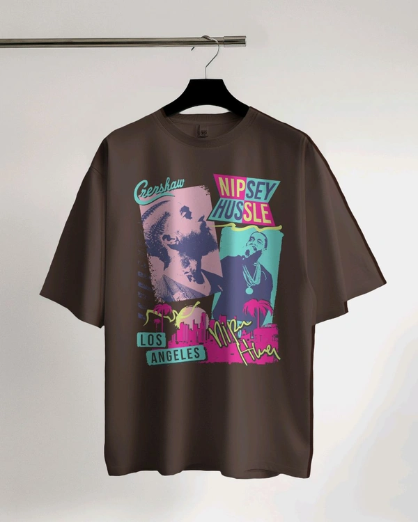 "West Coast Legacy Tee – Honoring a Legend" - brown, S