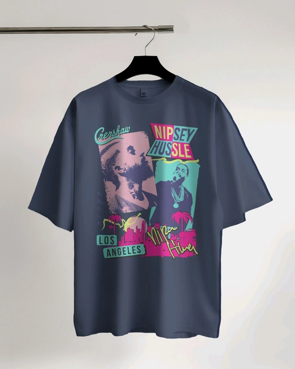 "West Coast Legacy Tee – Honoring a Legend" - Navy blue, M