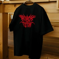 RULED Unleash the Beast: Attack on Titan Graphic Tee - black, s