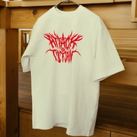 RULED Unleash the Beast: Attack on Titan Graphic Tee - off white, s