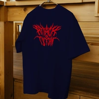 RULED Unleash the Beast: Attack on Titan Graphic Tee - navy blue, s