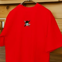RULED Zoro's Three-Sword Dragon Strike Tee ⚔🐉🔥 - red, m