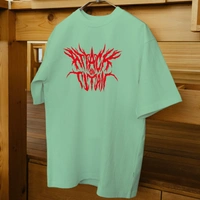 RULED Unleash the Beast: Attack on Titan Graphic Tee - green, l