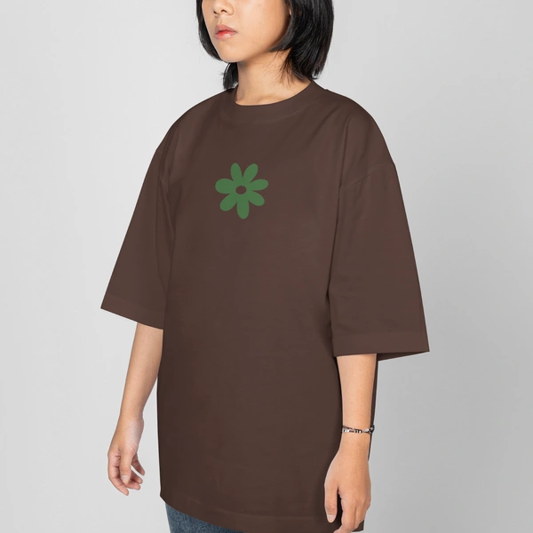 RULED Mindset of Abundance Oversized T-Shirt by RULED - brown, s