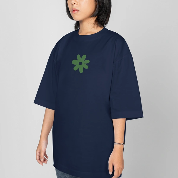 RULED Mindset of Abundance Oversized T-Shirt by RULED - navy blue, s