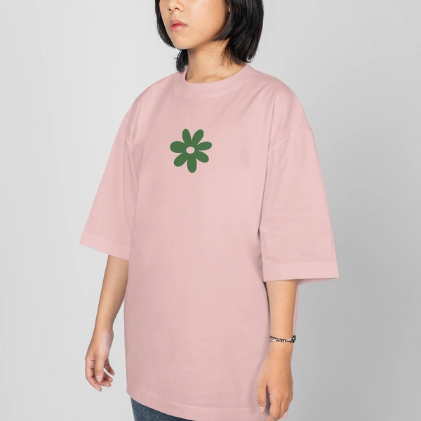 RULED Mindset of Abundance Oversized T-Shirt by RULED - baby pink, xxl