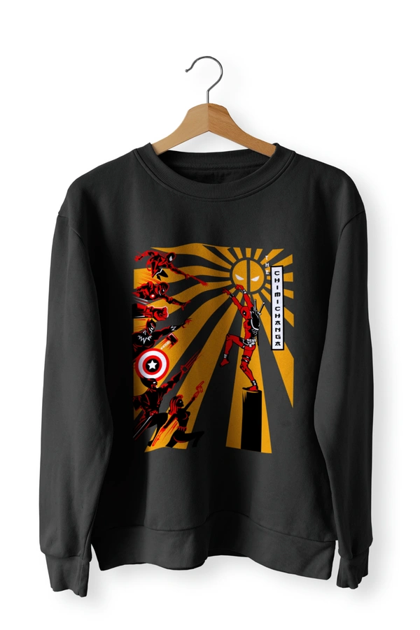 RULED Ruled Chimichanga Squad | Marvel-Inspired Streetwear  - black, xl