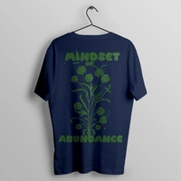 RULED Mindset of Abundance Oversized T-Shirt by RULED - navy blue, s