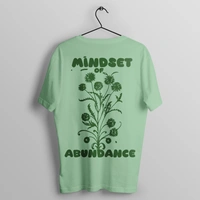 RULED Mindset of Abundance Oversized T-Shirt by RULED - sage green, xxl