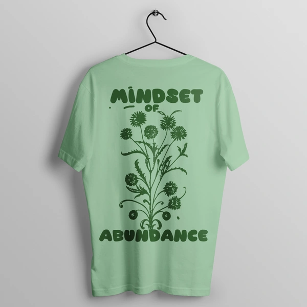RULED Mindset of Abundance Oversized T-Shirt by RULED - sage green, xxl