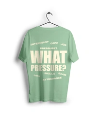 RULED WHAT PRESSURE? Oversized T-Shirt - sage green, s
