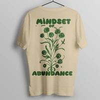 RULED Mindset of Abundance Oversized T-Shirt by RULED - beige, xl