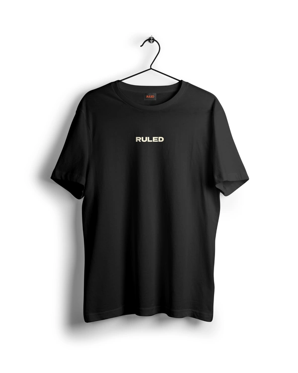 RULED WHAT PRESSURE? Oversized T-Shirt - black, l