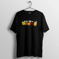 RULED Dragon Ball Inspired Oversized Goku Tee – Ultra Instinct Flame Design - black, s