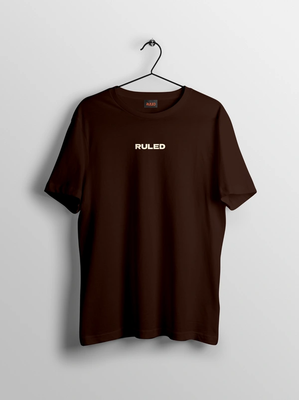 RULED Stay Alive Skeleton Oversized T-Shirt  | RULED - brown, m