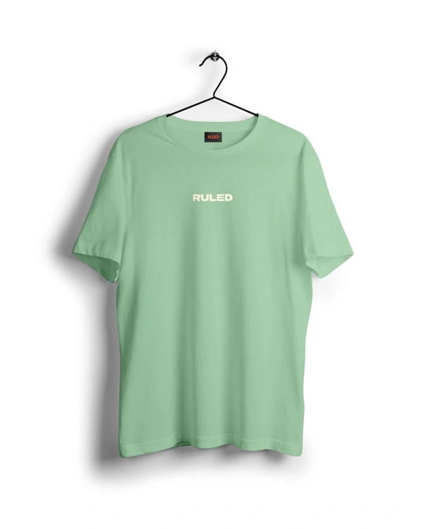 RULED WHAT PRESSURE? Oversized T-Shirt - sage green, s