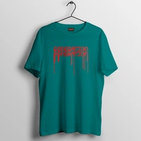 RULED GENERATION Oversized T-Shirt – Urban Streetwear India | Graphic Anime-Inspired Tee - teal, l
