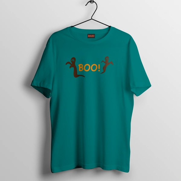 RULED BOO! Oversized T-Shirt – Halloween Streetwear India - teal, l