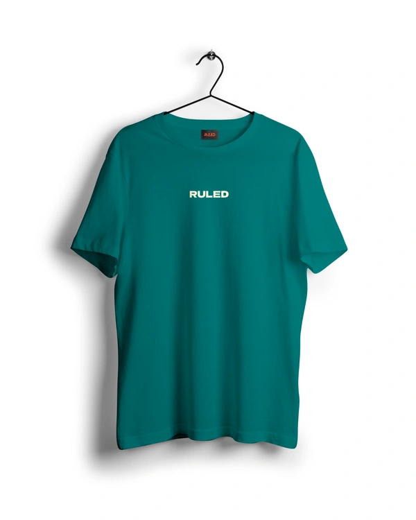 RULED WHAT PRESSURE? Oversized T-Shirt - teal, l