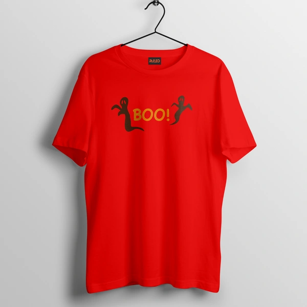 RULED BOO! Oversized T-Shirt – Halloween Streetwear India - red, xxl