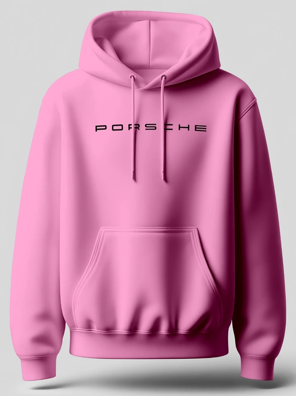 porsche 911 hoodie - pink, xl