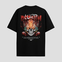 RULED Demon Lord – Flames of the Underworld Tee🔥💀😈 - black, m