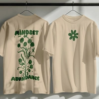 RULED Mindset of Abundance Oversized T-Shirt by RULED - beige, xl